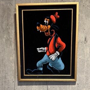 Vintage velvet painting